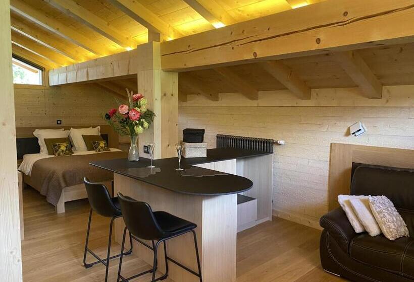 בקתת חדר, Chalet Hôtel Inarpa