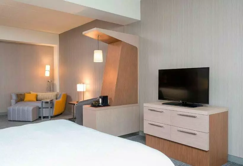 キングサイズベッドのスタンダードルーム, Courtyard By Marriott Mt. Pleasant At Central Michigan University