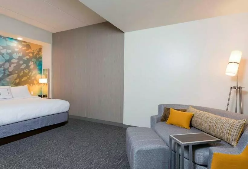 キングサイズベッドのスタンダードルーム, Courtyard By Marriott Mt. Pleasant At Central Michigan University