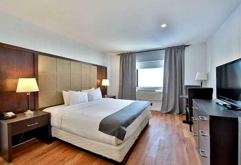 キングサイズベッドのスタンダードルーム, Newstar Montreal