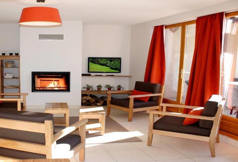 침실 1개 전망 아파트, Val Lachard