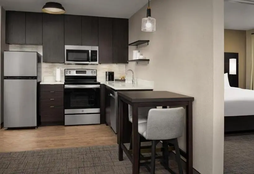 キングサイズベッドのスイートルーム, Residence Inn By Marriott Dallas Grand Prairie