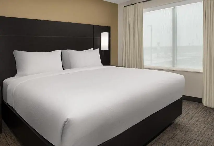 キングサイズベッドのスイートルーム, Residence Inn By Marriott Dallas Grand Prairie