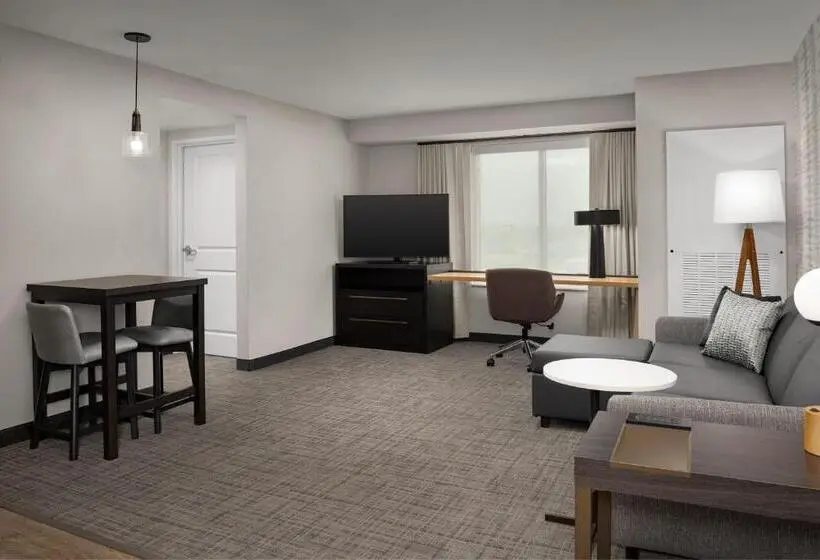 キングサイズベッドのスイートルーム, Residence Inn By Marriott Dallas Grand Prairie