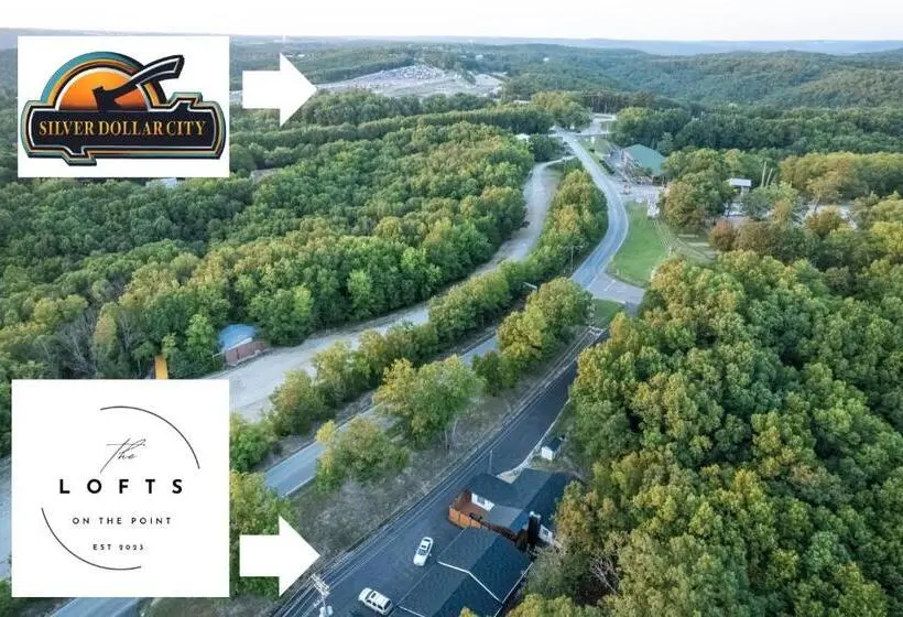 Standard-studio King-vuode, The Lofts On Indian Point   Near Silver Dollar City