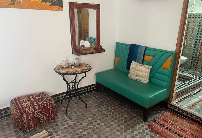 带大床的豪华间, Riad Tafoukt Fes