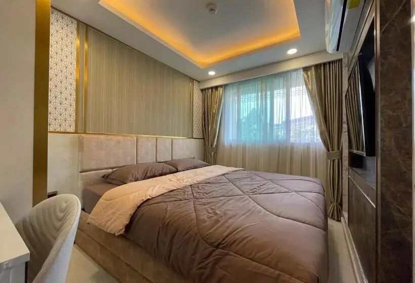 Deluxe-huoneisto 1 Makuuhuone, Room At Pattaya, Jomtien Beach