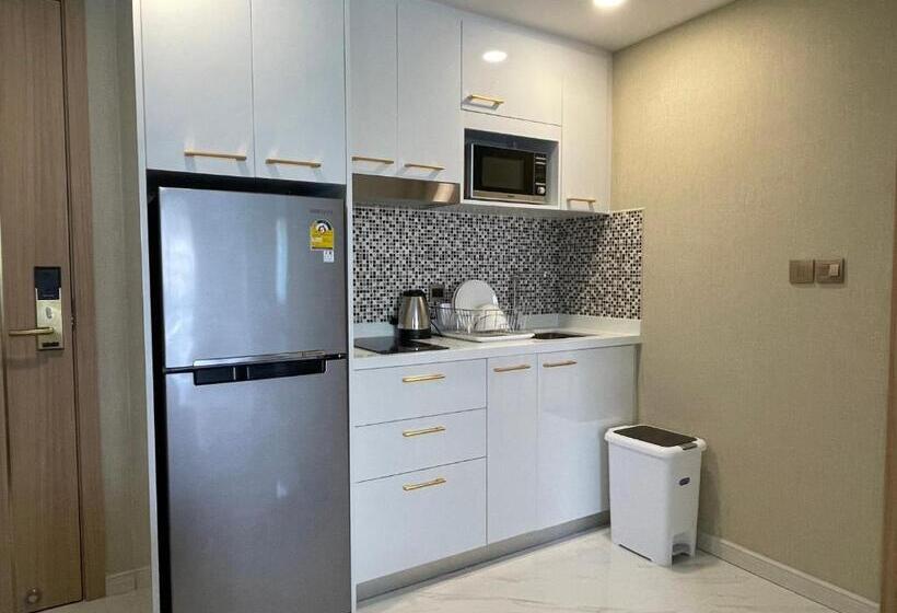 침실 1개 디럭스 아파트, Room At Pattaya, Jomtien Beach