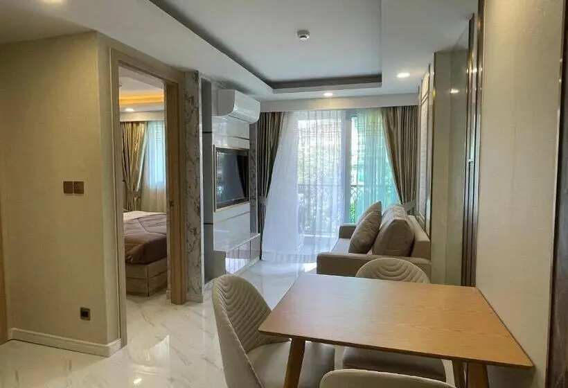 Deluxe-huoneisto 1 Makuuhuone, Room At Pattaya, Jomtien Beach