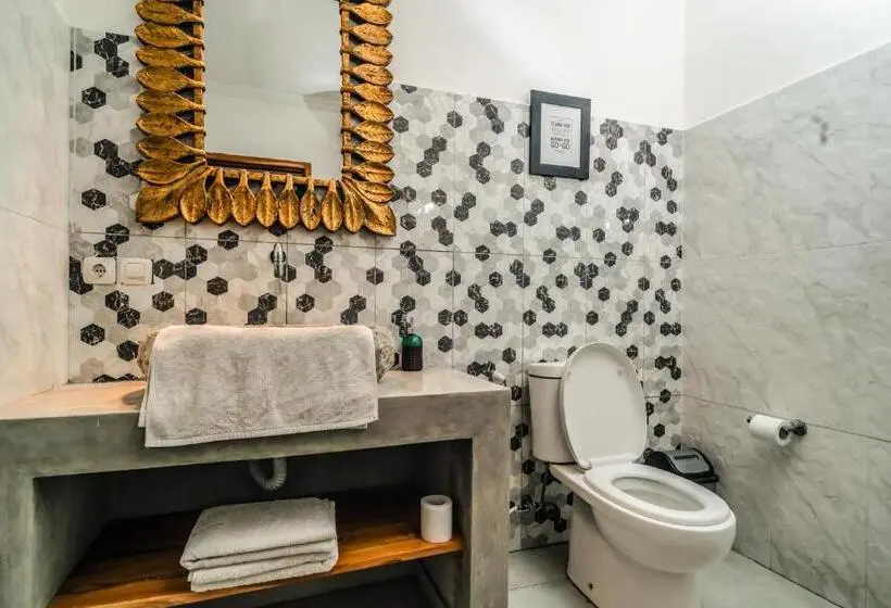 デラックスルーム, Komodo Suites Downtown Managed By Cpm Bali