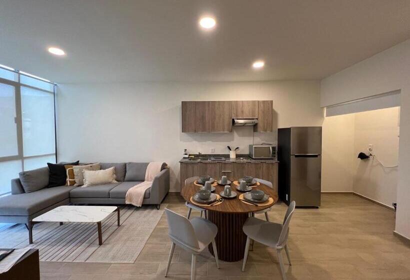 带2个卧室的公寓, Ribera De Chapala Suites