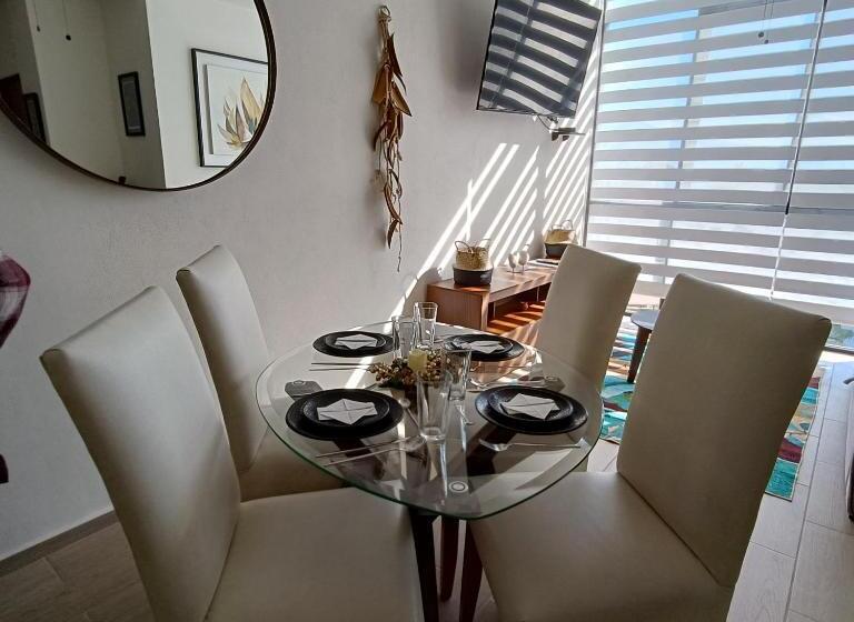 Апартаменты 1 Спальня с Террасой, Ribera De Chapala Suites