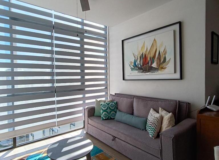 带1个卧室的带阳台的公寓, Ribera De Chapala Suites