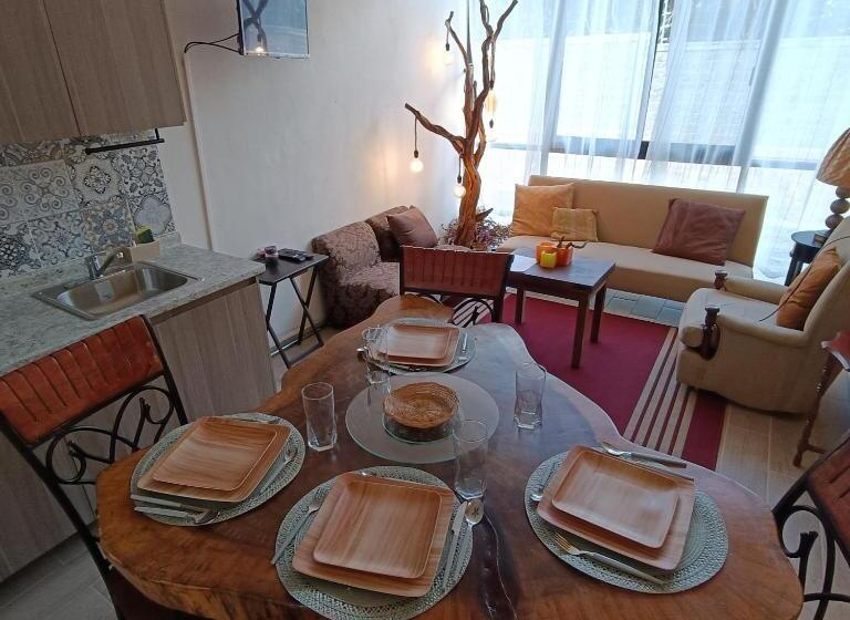 דירת חדר בקומת קרקע, Ribera De Chapala Suites