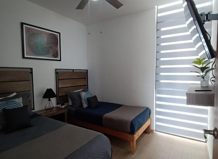 Апартаменты 1 Спальня с Террасой, Ribera De Chapala Suites