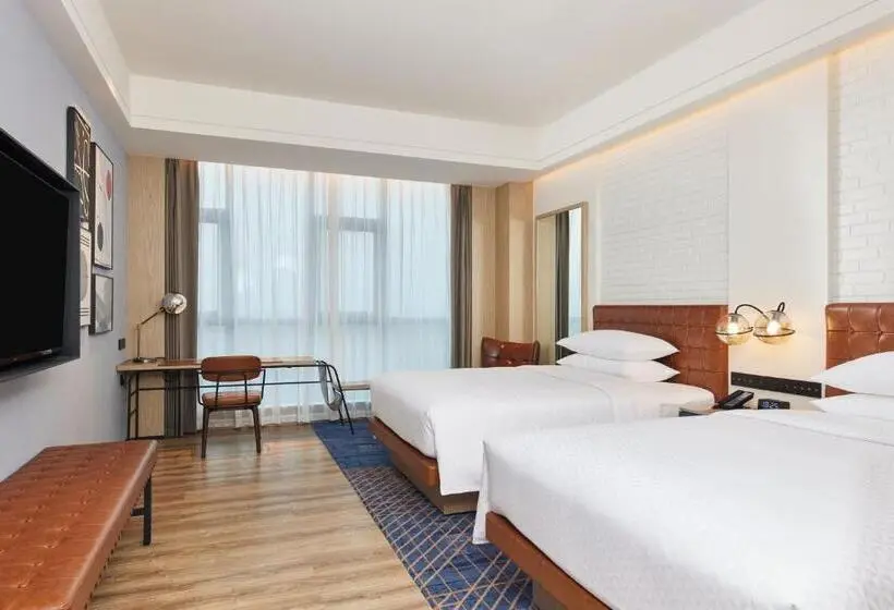 اتاق سوپریور با چشمانداز شهر, Four Points By Sheraton Nantong, Haimen