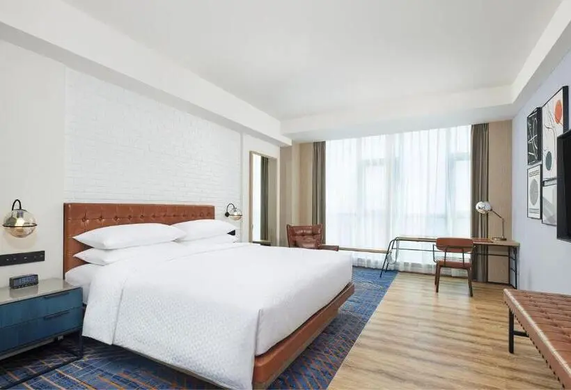 اتاق سوپریور با چشمانداز شهر, Four Points By Sheraton Nantong, Haimen