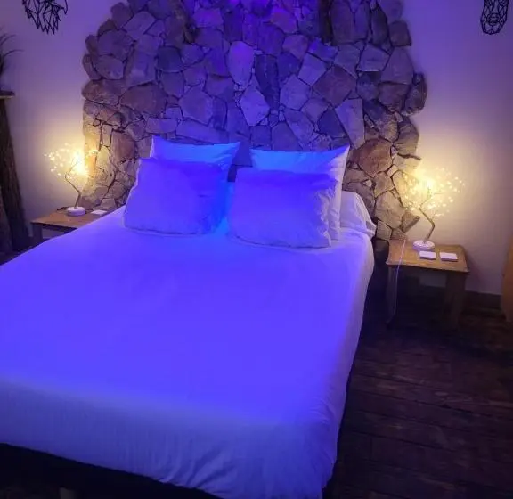 シャレー1寝室, Love Room Danslesbois Avec Spa