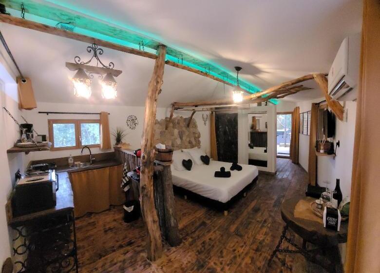 Шале 1 Спальня, Love Room Danslesbois Avec Spa