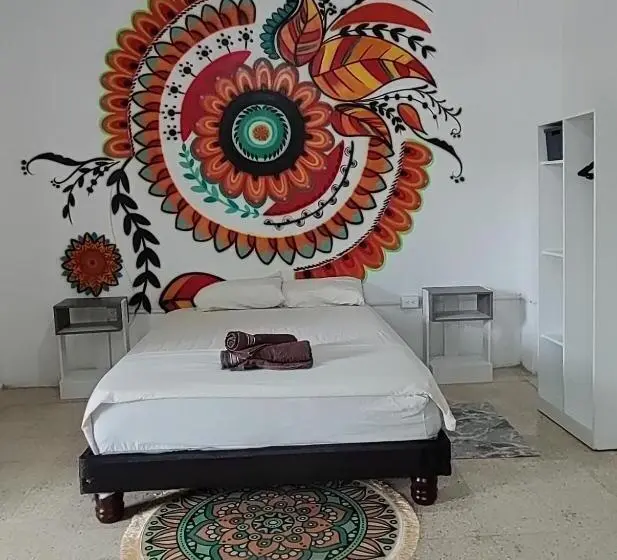 Standard-huone Parveke, Garden House Puerto López