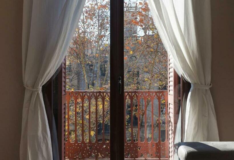 آپارتمان 1 خوابه با بالکن, Aparthotel Rambla108