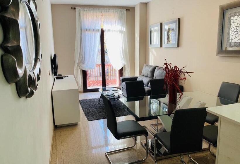 آپارتمان 2 خوابه با بالکن, Aparthotel Rambla108