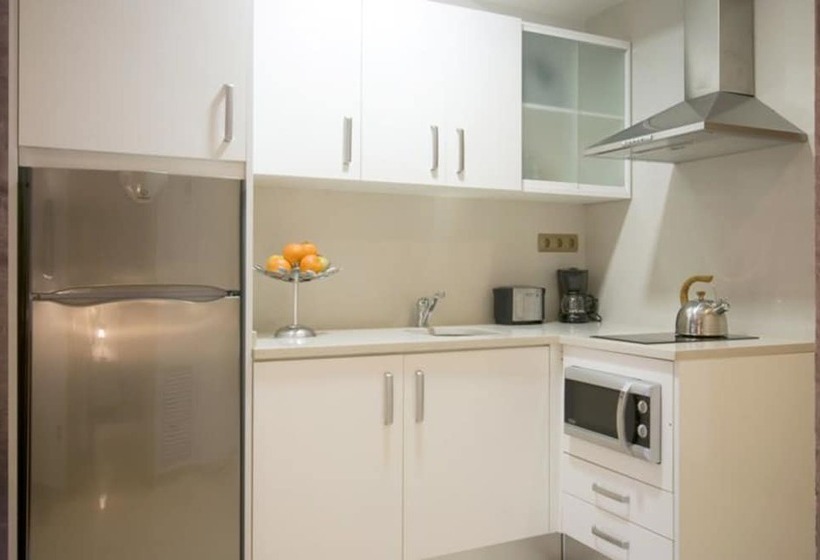 آپارتمان 1 خوابه, Aparthotel Rambla108