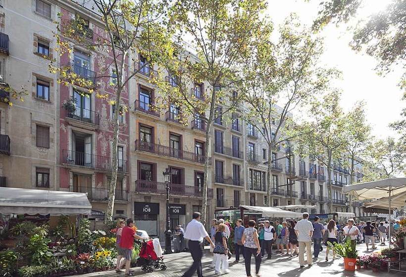 آپارتمان 2 خوابه با بالکن, Aparthotel Rambla108