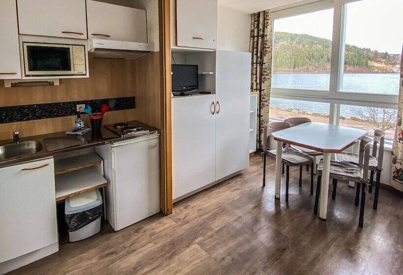 Standard studio with lake view, Appart Hôtel Lido Au Bord De L Eau