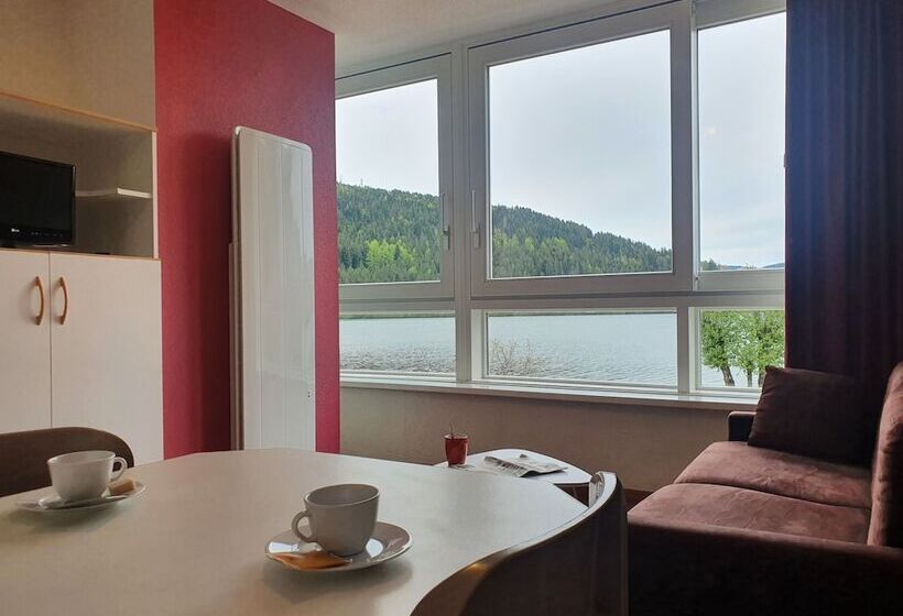 Comfort studio with lake view, Appart Hôtel Lido Au Bord De L Eau