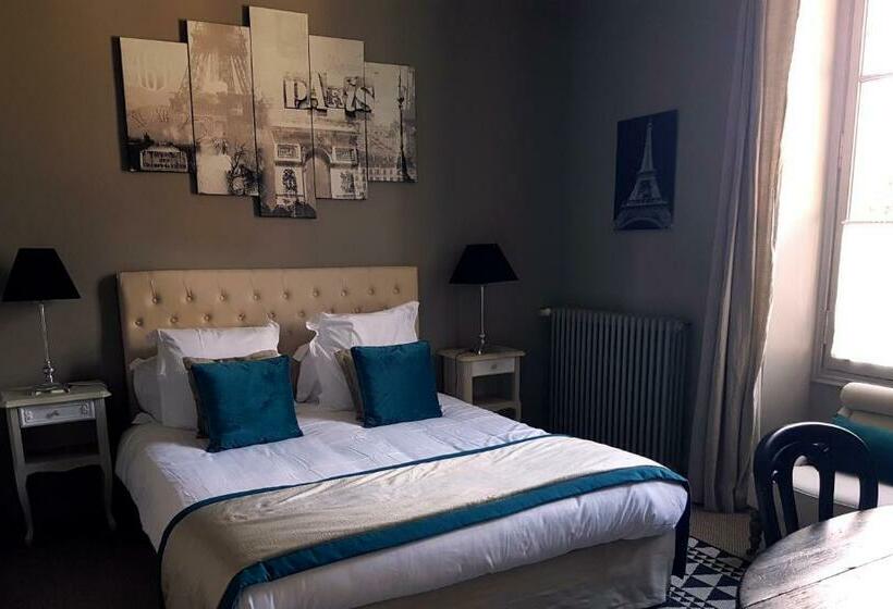 스탠다드 룸 풀장 전망, Chambres D Hôtes Maison La Porte Rouge