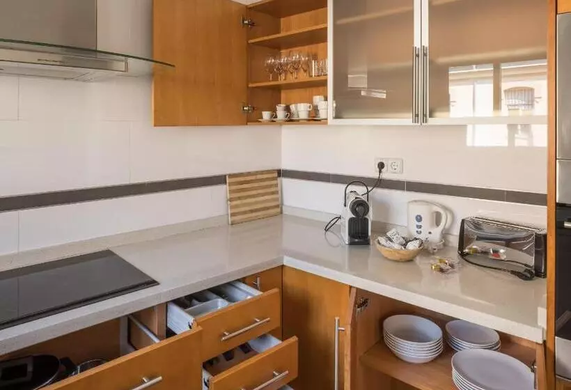 آپارتمان 1 خوابه, Macflats Valencia Puerto