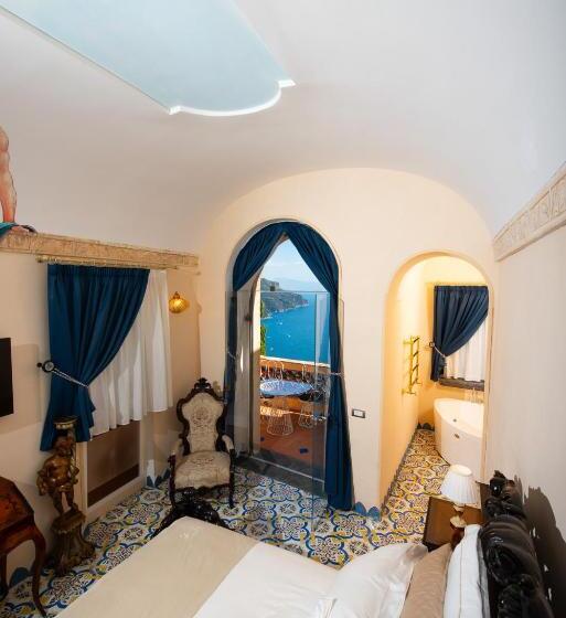 디럭스 테라스 룸 바다 전망, Villa Barluzzi