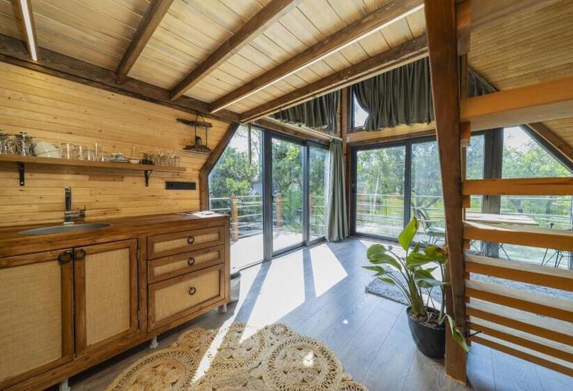 Апартаменты 1 Спальня, Peaceful Bungalow In Nature W Garden In Antalya