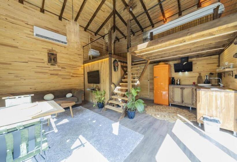 침실 1개 아파트, Peaceful Bungalow In Nature W Garden In Antalya