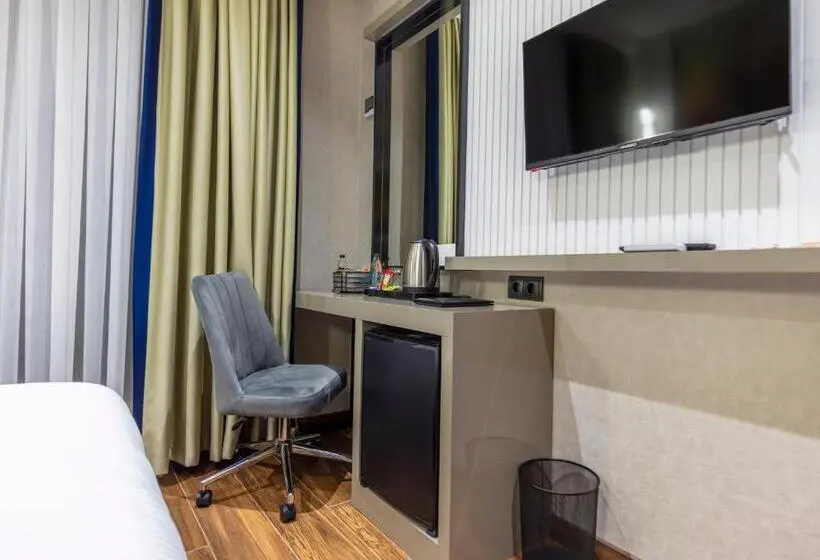 اتاق استاندارد یک نفره, Dem Premium Hotel   Round Trip Airport Service   Istanbul International Airport