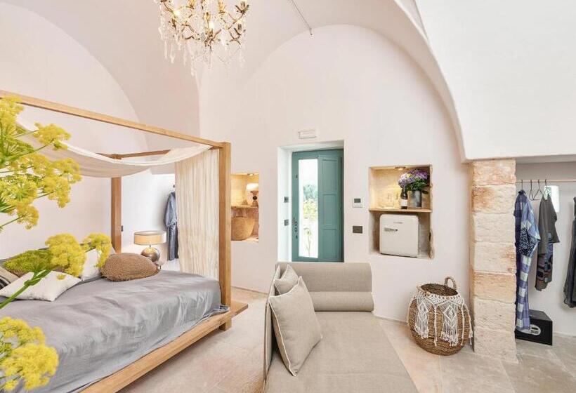 اتاق استاندارد با بالکن, Bambarone La Masseria