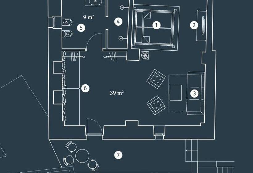 디럭스 스위트, Bambarone La Masseria