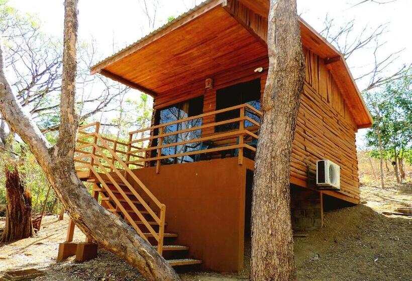 غرفة قياسية رباعية مطلة على الحديقة, Hacienda Angeles