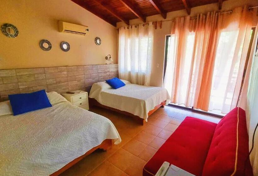 Четырехместный Номер Стандарт Вид на Сад, Hacienda Angeles