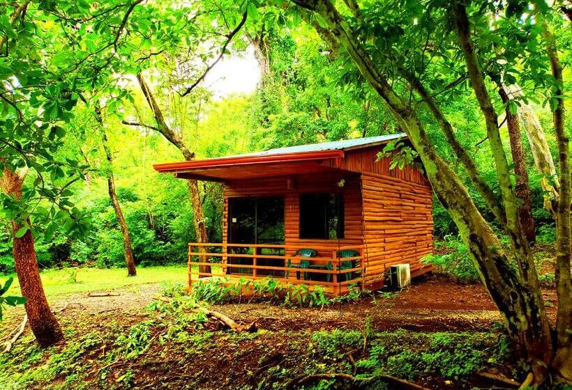 غرفة قياسية رباعية مطلة على الحديقة, Hacienda Angeles