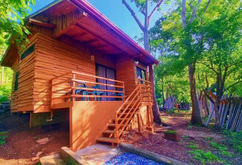 غرفة قياسية رباعية مطلة على الحديقة, Hacienda Angeles