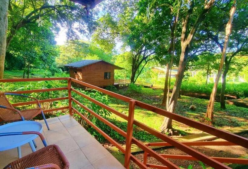 غرفة قياسية رباعية مطلة على الحديقة, Hacienda Angeles