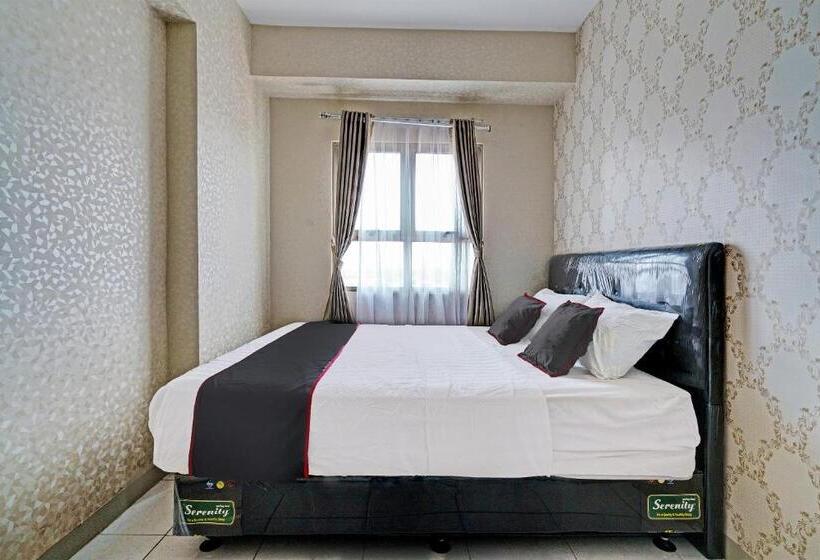 Delüks Oda, Oyo Life 92548 M Square Apartment By Lins Pro