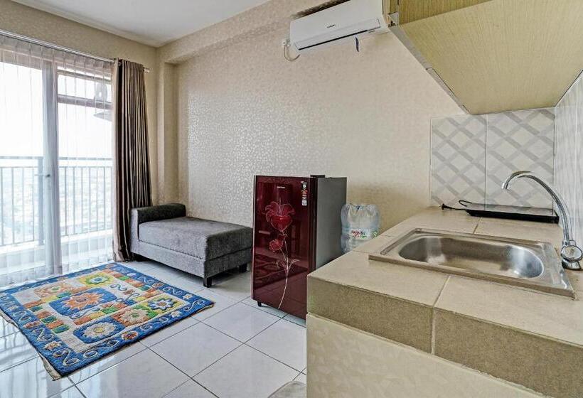 Delüks Oda, Oyo Life 92548 M Square Apartment By Lins Pro