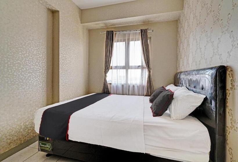 Delüks Oda, Oyo Life 92548 M Square Apartment By Lins Pro