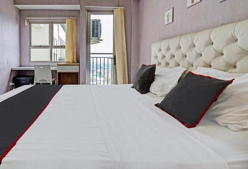 Delüks Oda, Oyo Life 92548 M Square Apartment By Lins Pro