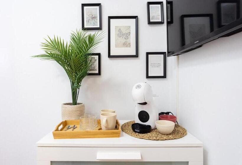 디럭스 룸, Eden Rentals 101 Surfy Stylish Bed&coffee Room