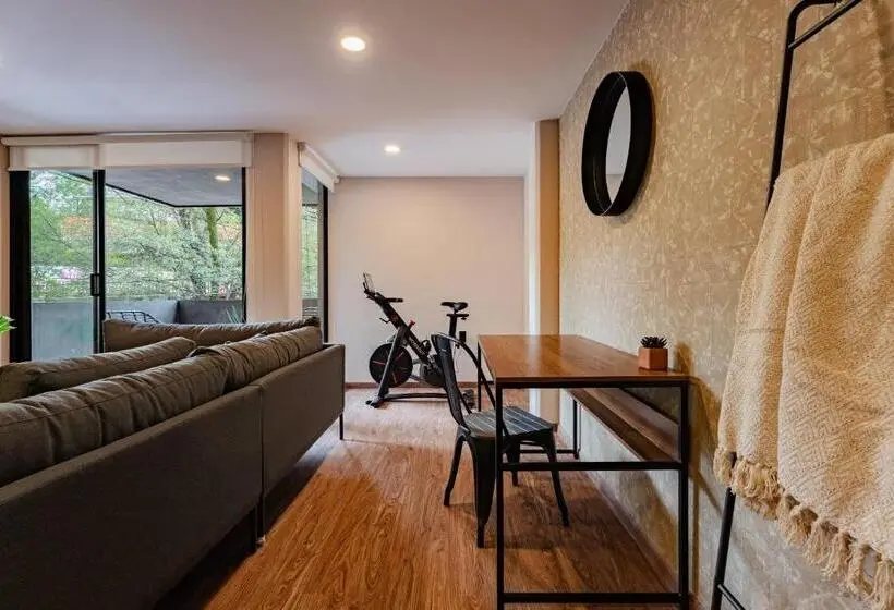 テラス付き1ベッドルームアパートメント, Sonora 11 Apartments By Vh