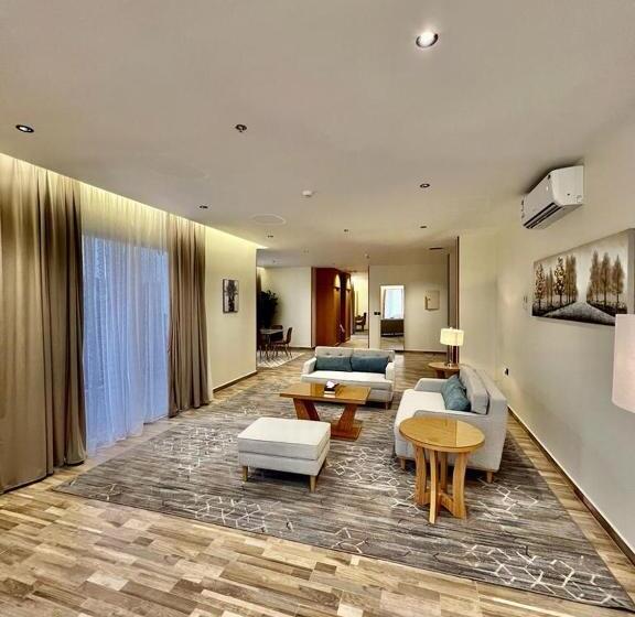 Suite con Terraza, فندق كوخ الضباب النماص